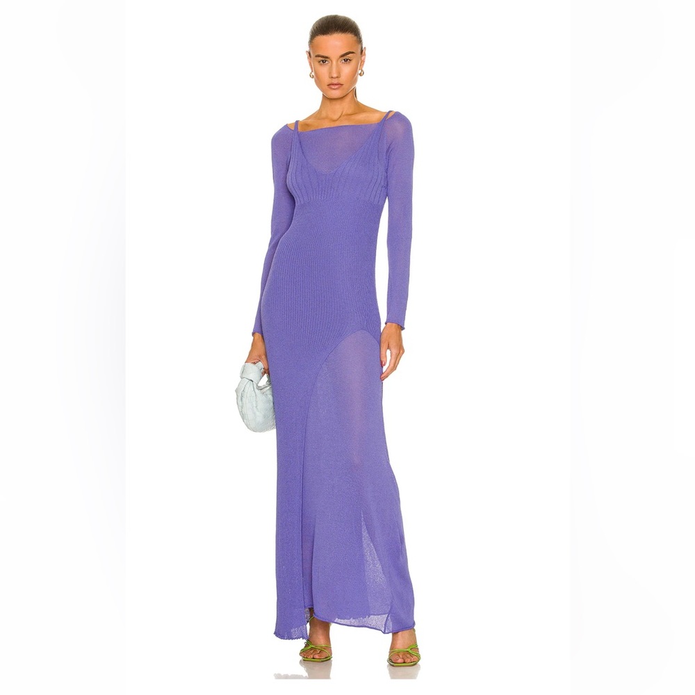 Aeron Bacall Dress in techno blue